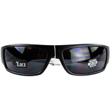 Sunglasses Matte Black Locz Assortment - 6 Pieces Per Pack 22345