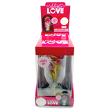 Valentine's Day Celebrate Love Jumbo Glass Keepsake - 2 Pieces Per Retail Ready Display 23400