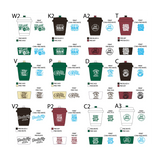Coffee Cup Air Freshener - 12 Pieces Per Retail Ready Display 26233