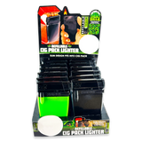 Cigarette Pack Thin Lighter- 12 Pieces Per Retail Ready Display 23483