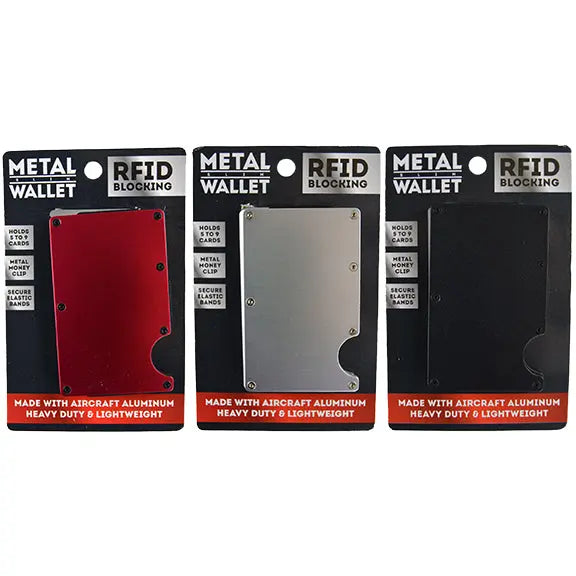 ITEM NUMBER 022282AZ METAL WALLET CLIP 6 PIECES PER PACK ROUGHNECK