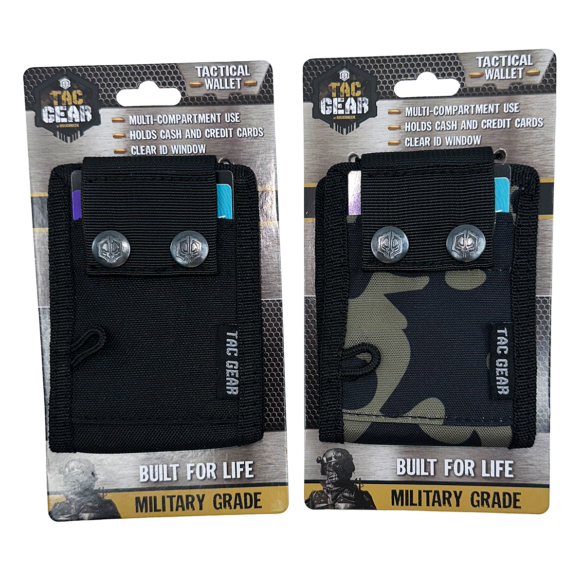 ITEM NUMBER 023191 TAC GEAR SNAP WALLET 6 PIECES PER DISPLAY