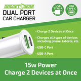 WHOLESALE USB AND USB-C DUAL DC CAR CHARGER 6 PIECES PER DISPLAY 23759