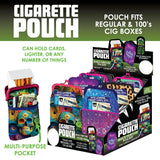 Neoprene Cigarette Pouch with Pocket- 8 Pieces Per Retail Ready Display 23825