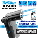Jumbo Slide Torch Lighter- 6 Pieces Per Retail Ready Display 24547