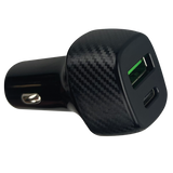 Car Charger Dual USB / USB-C 38 Watts- 3 Pieces Per Pack 24562