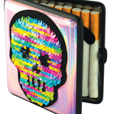 Sequin Cigarette Storage Wallet Assortment - 8 Pieces Per Retail Ready Display 88210