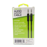 Auxiliary Audio Cable 7FT- 3 Pieces Per Pack 24637