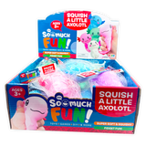 Squish & Squeeze Axolotl Toy - 12 Pieces Per Display 24767