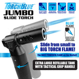 Jumbo Slide Torch Lighter - 6 Pieces Per Retail Ready Display 25772