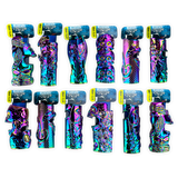 Metal Rainbow Mystic Lighter Case with Bottle Opener- 12 Pieces Per Retail Ready Display 24829
