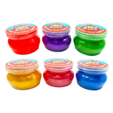 Fun Doh Glitter Slime - 6 Pieces Per Display 25034
