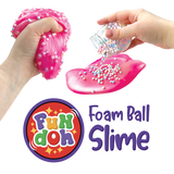 Fun Doh Foam Ball Slime - 12 Pieces Per Display 25066