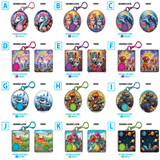Aqua Ring Water Toss Game Keychain - 12 Pieces Per Display 25068