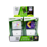 Night Light USB / USB-C Dual Port AC Wall Charger - 6 Pieces Per Retail Ready Display 25132 - NOVELTY INC WHOLESALE