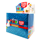 Plush Chicken Hat - 6 Pieces Per Retail Ready Display 25216