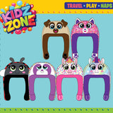 Kids Zone Plush Assortment Floor Display - 30 Pieces Per Retail Ready Display 88566