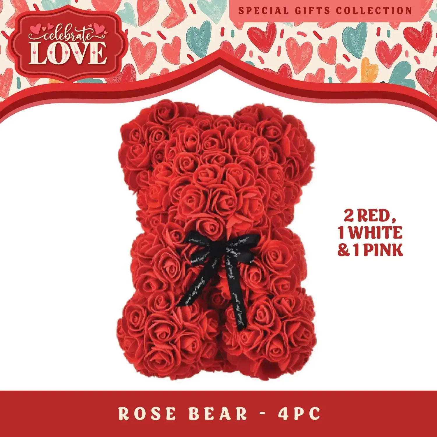 Valentine's Day Glass and Gift Assortment Floor Display - 57 Pieces Per Retail Ready Display 88573 - NOVELTY INC WHOLESALE