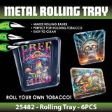 Metal Roll Tray - 6 Pieces Per Retail Ready Display 25482