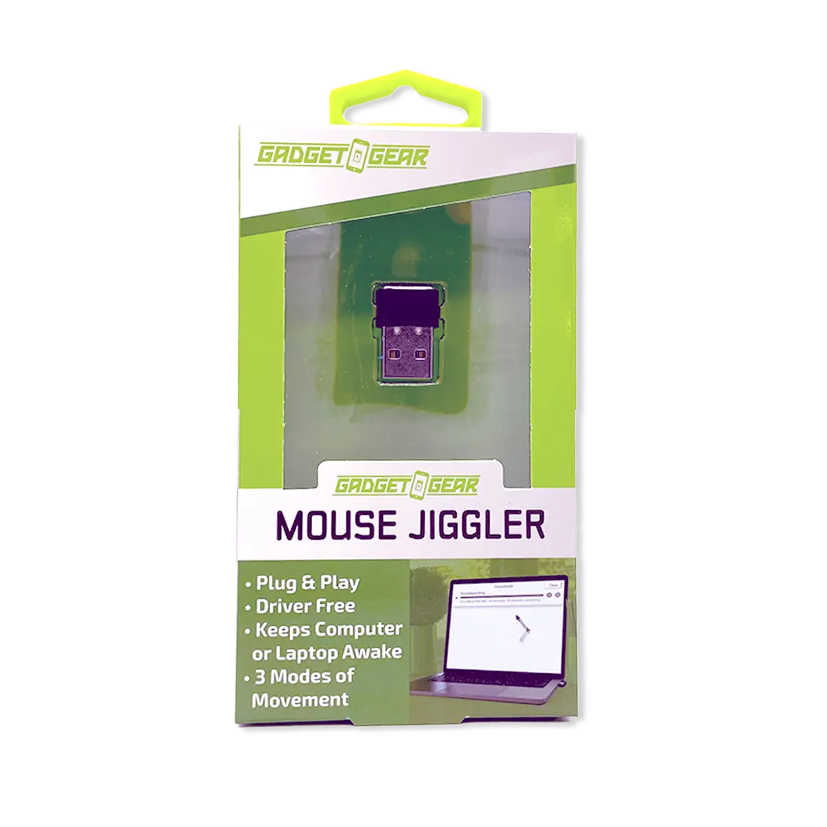 USB-A Mouse Jiggler Screen Motion - 6 Pieces Per Retail Ready Display 25598 - NOVELTY INC WHOLESALE
