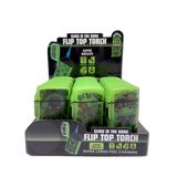 Glow in The Dark Flip Top Lighter - 15 Pieces Per Retail Ready Display 25743