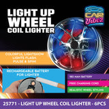 Light-up Coil Lighter Wheel - 6 Pieces Per Retail Ready Display 25771