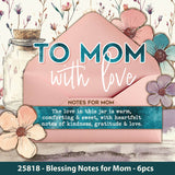 Blessing Notes Jar for Mom - 6 Pieces Per Retail Ready Display 25818