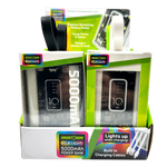 Rechargeable Power Bank with Rgb Lights - 6 Pieces Per Retail Ready Display 25908 - NOVELTY INC WHOLESALE