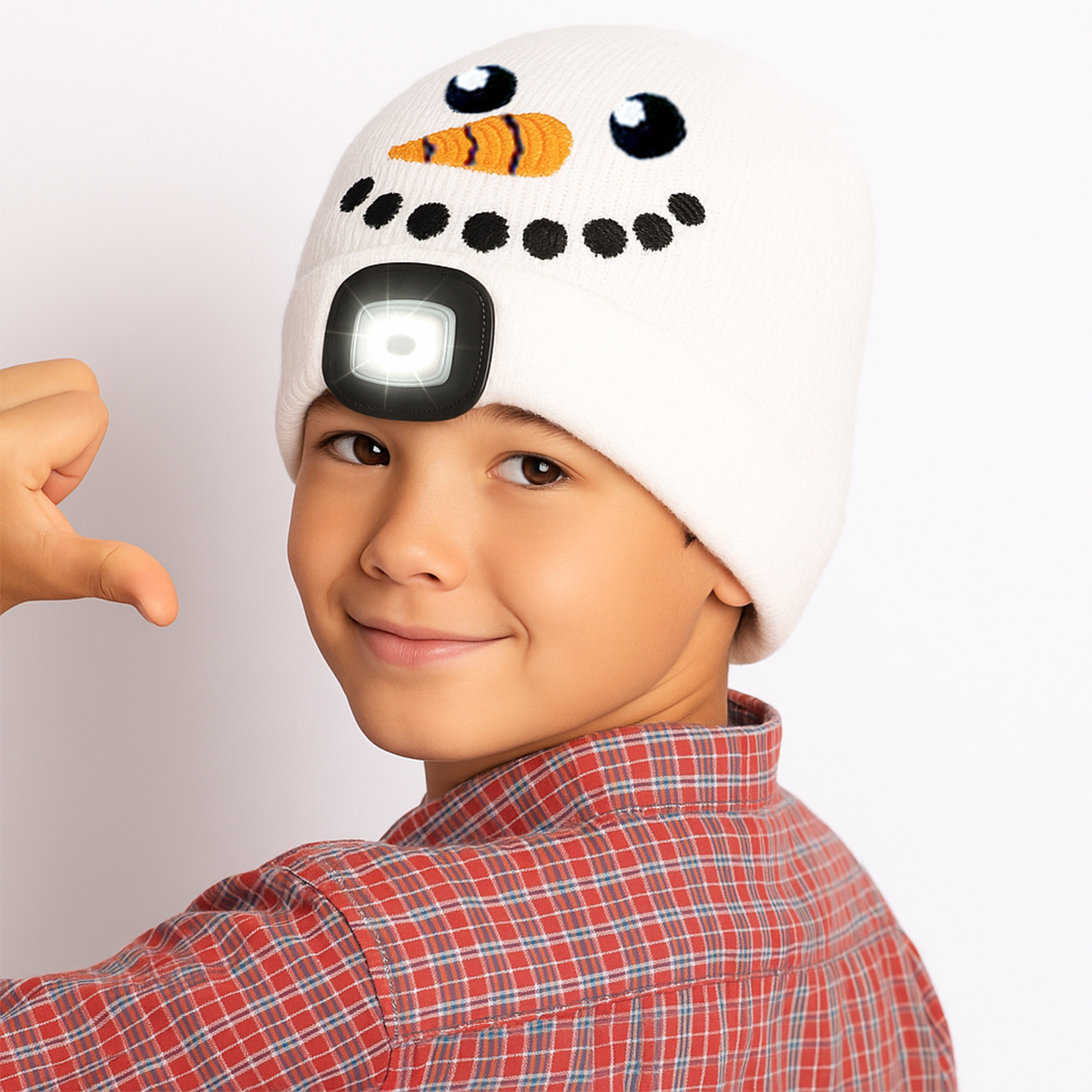 Christmas LED Light Hat - 6 Pieces Per Retail Ready Display 26111 KIPP BROTHERS