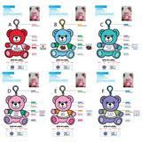 Forever Fuzzy Plush Assortment Floor Display - 44 Pieces Per Retail Ready Display Kit 88613 NOVELTY INC