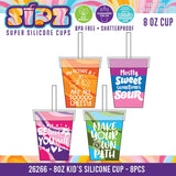 Sipz Silicone Cup Assortment Floor Display - 38 Pieces Per Retail Ready Display Kit 88622 NOVELTY INC