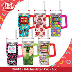 Fun Frenzy Toy Assortment Floor Display - 130 Pieces Per Retail Ready Display Kit 88625 NOVELTY INC