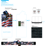 Patriotic USA 250 Dual Torch Lighter - 15 Pieces Per Retail Ready Display 26420 SMOKEZILLA