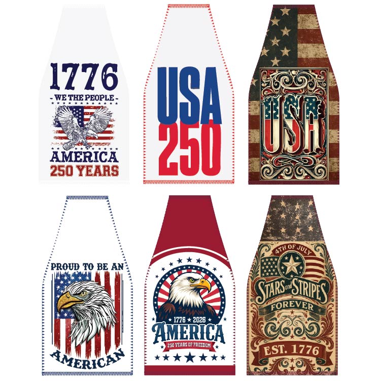 Patriotic USA 250 Floor Display - 78 Pieces Per Retail Ready Display Kit 88626 NOVELTY INC