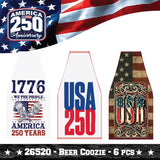 Patriotic USA 250 Floor Display - 78 Pieces Per Retail Ready Display Kit 88626 NOVELTY INC