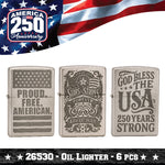 Patriotic USA 250 Floor Display - 78 Pieces Per Retail Ready Display Kit 88626 NOVELTY INC