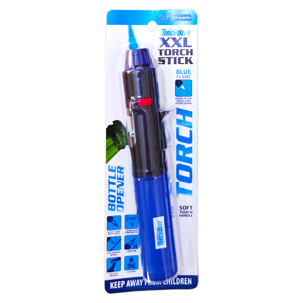 ITEM NUMBER 040965 TORCH BLUE TORCH STICK 6 PIECES PER PACK
