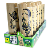 WHOLESALE WOOD LIGHTER CASE 12 PIECES PER DISPLAY 41349