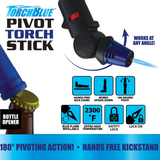 Pivot Torch Stick Lighter - 4 Pieces Per Retail Ready Display 41522