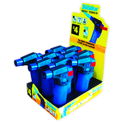 ITEM NUMBER 041589 MINI XXL TORCH BLUE 10 PIECES PER DISPLAY