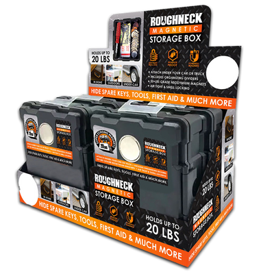 ITEM NUMBER 041592 MAGNETIC STORAGE BOX 4 PIECES PER DISPLAY