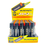 Black max Jet Flame Lighter - 25 Pieces Per Retail Ready Display 41694