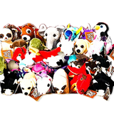 Plush Premium Assortment Floor Display - 36 Pieces Per Retail Ready Display 88485