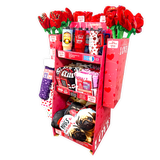 Valentine's Day Plush & Gift Assortment Floor Display- 48 Pieces Per Retail Ready Display 88501