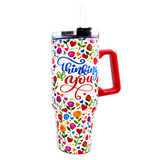 40 oz Stainless-Steel Insulated Themed Cups - 6 Pieces Per Retail Ready Display 88577