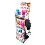 Silicone Cup Drinkware Assortment Floor Display - 32 Pieces Per Retail Ready Display Kit 88608 NOVELTY INC