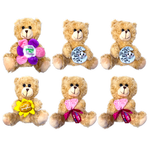 Forever Fuzzy Plush Assortment Floor Display - 44 Pieces Per Retail Ready Display Kit 88613 NOVELTY INC