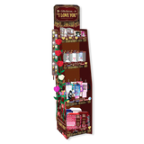Valentines Day Rose Plush and Gift Assortment Floor Display - 78 Pieces Per Retail Ready Display Kit 88615 NOVELTY INC