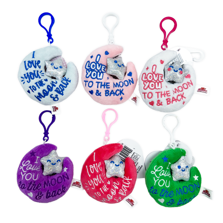 Valentines Day Glass Plush and Gift Assortment Floor Display - 56 Pieces Per Retail Ready Display Kit 88616 NOVELTY INC