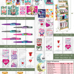 Mothers Day For Mom with Love Assortment Floor Display - 86 Pieces Per Retail Ready Display Kit 88624 NOVELTY INC